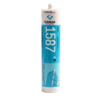 可赛新1587密封胶1596 1596F 1592 1598 1527T耐高温耐机油硅橡胶 蓝色1587/310ML