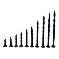 高强度螺丝钉干壁钉自攻螺丝木工加长加硬黑色石膏板螺丝M3.5散装 半斤 M3.5x16