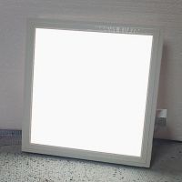 集成吊顶LED平板灯600x600工程灯石膏板30*60面板灯矿棉板 300*300全塑透镜款20瓦