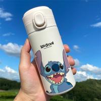 史迪仔保温杯星际宝贝史迪奇周边小巧便携迷你水杯子可爱学生卡通 300ml弹盖杯BW382史迪仔