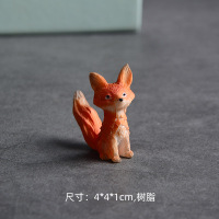 治愈系小摆件公仔办公室生日礼物小王子狐狸可爱周边桌面工艺品女 狐狸