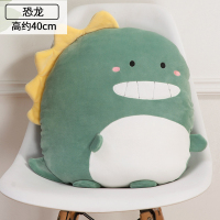 玩偶恐龙毛绒玩具床上陪你睡觉抱枕被子两用小公仔生日礼物布娃娃 恐龙 ins网红玩偶抱枕靠垫(收藏加购,享优先发货)