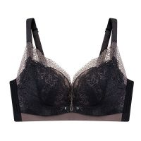 孕妇内衣哺乳文胸女产后聚拢防下垂喂奶前开扣胸罩怀孕期舒适bra 黑色『一件装』 34/75BC通杯