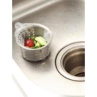 水槽下水道洗碗池过滤网防堵塞地漏厨房洗菜盆过滤器水切袋隔水袋 100只装