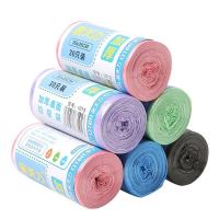 可爱时尚迷你简约桌面按压式垃圾桶家用客厅小号带盖弹盖创意桌上 垃圾袋六卷 颜色随机