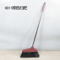 扫把簸箕套装家用撮箕组合软毛扫地笤帚单个搓斗扫帚畚斗垃圾铲子 0011棕色扫把