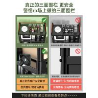 不锈钢厨房置物架落地式多层微波炉架收纳架子多功能烤箱锅架货架