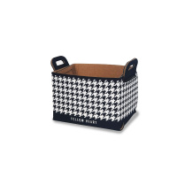 寻止轻奢脏衣篮脏衣服收纳筐洗衣娄污衣篮玩具洗衣篮脏衣篓收纳篮 经典黑[小号]