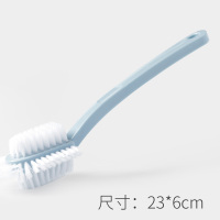 木丁丁鞋刷子软毛家用洗鞋刷鞋专用刷清洁多功能板刷学生宿舍洗鞋 鞋刷蓝色