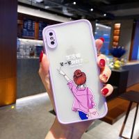 苹果X手机壳男款XR女款iPhonex情侣XsMax忠于自己iPhonexr新款xs 爱心背包女【紫色】 苹果XR