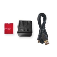 2020新款USB电子狗贴玻璃隐藏安装记录仪加装电子狗也可单独用 标配:链接记录仪+50厘米线