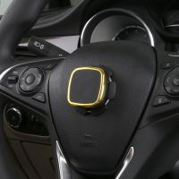 车载方向盘手机支架车用磁吸铁手机架多功能导航支架汽车装饰用品 [磁吸手机架][金色]