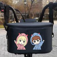 防水电动车储物挂包踏板摩托车电瓶单车布兜雨衣手机充电器收纳袋 [可放雨衣充电器雨伞等] 通用挂包[皮卡丘]