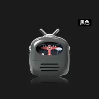 汽车车载香水太阳能TV电视摆件持久清香氛高档装饰香薰车内饰饰品 出风口TV(黑色)标配内1个香水 海