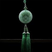 [亏本冲量]汽车用品挂件香水葫芦车饰 车载出入平安貔貅车内饰品 [特价无赠品] 出入平安绿流苏