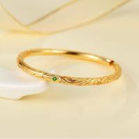 刻字哪吒越南沙金仿真时尚手镯男女情侣款童款宝宝复古手环不掉色 金男环