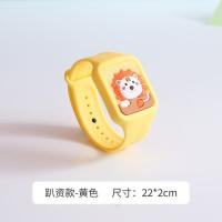 卡通发光驱蚊手环扣大人儿童宝宝女生版少女防蚊手链随身驱蚊神器 O66-趴资款-黄色