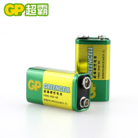 超霸电池9V九伏方形1604G麦克风话筒万用表6F22层叠碳性 2节