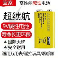 IKEA宜家艾卡利斯6LR61 9V碱性电池万用表遥控玩具烟感器国际品牌