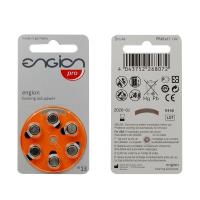engion 德国引擎 助听器电池 e13 PR48 耳背式助听器 锌空气电池