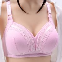 哺乳文胸孕妇无钢圈产后喂奶内衣聚拢防下垂怀孕期胸罩防下垂薄浦 6688[紫] 34-75[B-C]