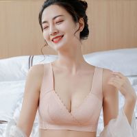 孕妇内衣哺乳文胸怀孕期舒适无痕聚拢防下垂产后喂奶专用夏季薄款 0293肤色 75B/34