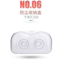 乳头保护罩内陷哺乳奶头辅助喂奶贴防咬奶嘴保护器护奶乳盾 [两片装+收纳盒]