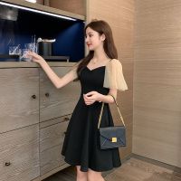 哺乳衣外出春夏新款时尚连衣裙产后月子服修身显瘦母乳喂奶衣辣妈 X6639# 黑色[常规款 无拉链] M