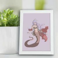 新款创意PVC摆台挂墙画框 8 10 16寸 20 24寸海报装裱框A3A4相框 白色 7寸13*18CM摆