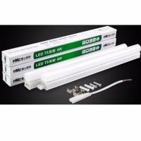 雷士照明T5灯管支架一体化led日光灯家装支架4w7w14w批发零售 0.3M-4W/暖光3000K