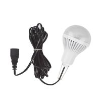 LED夜市灯泡 摆地摊灯电瓶电动车低压12v-48v-60v-72v 停电应急灯 夜市电动车灯15W 4米