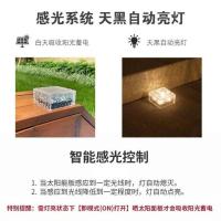 太阳能地埋灯户外防水庭院灯LED草坪灯阳台花园别墅布置装饰地灯