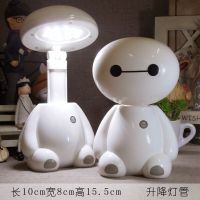 LED台灯卧室护眼学习折叠充电小台灯工作学生可爱床头灯宿舍台灯 2228大白台灯/特价