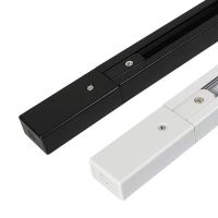 LED偏蓝光射灯cob轨道灯 布艺家具沙发软床鱼缸专用冰蓝淡蓝聚光 1米白色轨道 冰蓝光