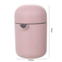 简易手动水果榨汁机便携家用小型果汁机学生迷你橙子压水果榨汁杯 少女粉[榨汁四件套]