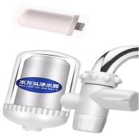 净水器家用水龙头过滤器厨房水龙头防溅水高效过滤器无效果包退 透视款净水器+1滤芯(共2芯)
