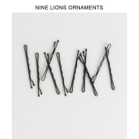 黑色发夹女韩国简约一字夹发卡头饰成人钢夹子头发小卡子顶夹碎发