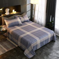 帅伊床单单件双人学生宿舍床单1.8米床单被单单人床1.5/1.6/2.3米 优格 [床单单件]1.2x2.1m