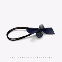 扎头发神器懒人扭扭盘发器蓬松成人丸子头女韩国发饰女发圈头饰 藏青