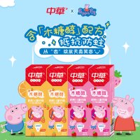 王源推荐中华木糖醇儿童牙膏草莓+香橙味小猪佩奇强健恒牙60g*4 60g