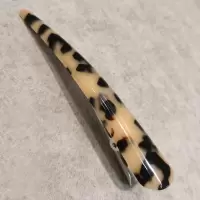 发夹后脑勺盘发夹子头饰大号牛角夹 发卡一字夹 鸭嘴夹日韩鲨鱼夹 浅玳瑁(大号)