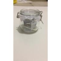 宜家考肯附盖罐密封罐玻璃储物腌制百香果柠檬蜂蜜罐子国内代购 0.5公升