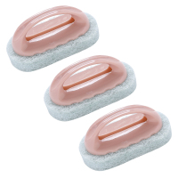 去污清洁刷浴缸瓷砖厨房洗锅神器洗碗水池海绵擦刷子魔力块百洁布 粉色