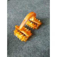 太空月球车推背按摩器背部腰部腿手动推拿滚轮玉如意多功能全身搓 桔色