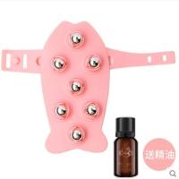 孕妇腿部经络疏通按摩器手动肝经按摩器手持式滚珠环形夹腿按摩仪 七珠按摩器——全身按摩无死角