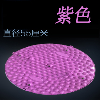 TPE超痛加厚超大圆形指压板家用脚底足底按摩垫小冬笋趾压板跑男 高品质圆形55*55紫色
