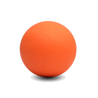 筋膜按摩球肌肉放松花生球手部足底脚底刺猬按摩球健身经膜球瑜伽 圆球桔色