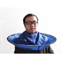 成人儿童理发围布家用防静电不沾粘发剪头发斗篷发廊理发神器 5岁以上儿童、成人用蓝色防静电