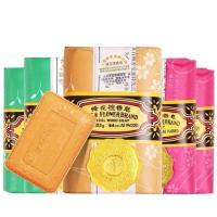 上海蜂花檀香皂檀香型香皂125g茉莉香皂蜂花玫瑰香皂整箱批发 檀香皂2块茉莉2块玫瑰1块