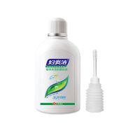 妇炎洁植物本草抑菌洗液280ml女性妇科清洗私处去异味清洁护理液 280ml*1瓶[送冲洗器]